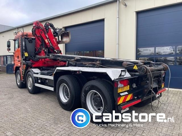 MAN TGA 41.440 8X4 BB Palfinger Epsilon Z-Kraan bouwjaar 2011 + NCH 30 Ton's Kabel-containersyteem - Handgeschakeld - Bouwjaar 2007 - Km 582.782 - Camion cu macara: Foto 3 MAN TGA 41.440 8X4 BB Palfinger Epsilon Z-Kraan bouwjaar 2011 + NCH 30 Ton's Kabel-containersyteem - Handgeschakeld - Bouwjaar 2007 - Km 582.782 - Camion cu macara: Foto 3