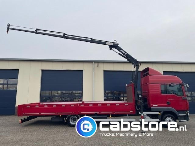 MAN TGL 12.220 4x2 BL Kraanwagen + open laadbak - Euro 5 - Handgeschakeld 6 speed - 6 Cilinder motor - MKG Laadkraan met afstandsbediening - Laadbak 690 cm lang! - Zeer nette MAN - Camion cu macara: Foto 3 MAN TGL 12.220 4x2 BL Kraanwagen + open laadbak - Euro 5 - Handgeschakeld 6 speed - 6 Cilinder motor - MKG Laadkraan met afstandsbediening - Laadbak 690 cm lang! - Zeer nette MAN - Camion cu macara: Foto 3