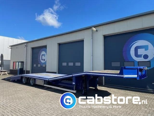 TURBO'S HOET SC22AA 2-assige oprij trailer Machine transporter - Uitschuif ramp !! - Year 2017 - Good condition - - Semiremorcă transport auto: Foto 2 TURBO'S HOET SC22AA 2-assige oprij trailer Machine transporter - Uitschuif ramp !! - Year 2017 - Good condition - - Semiremorcă transport auto: Foto 2