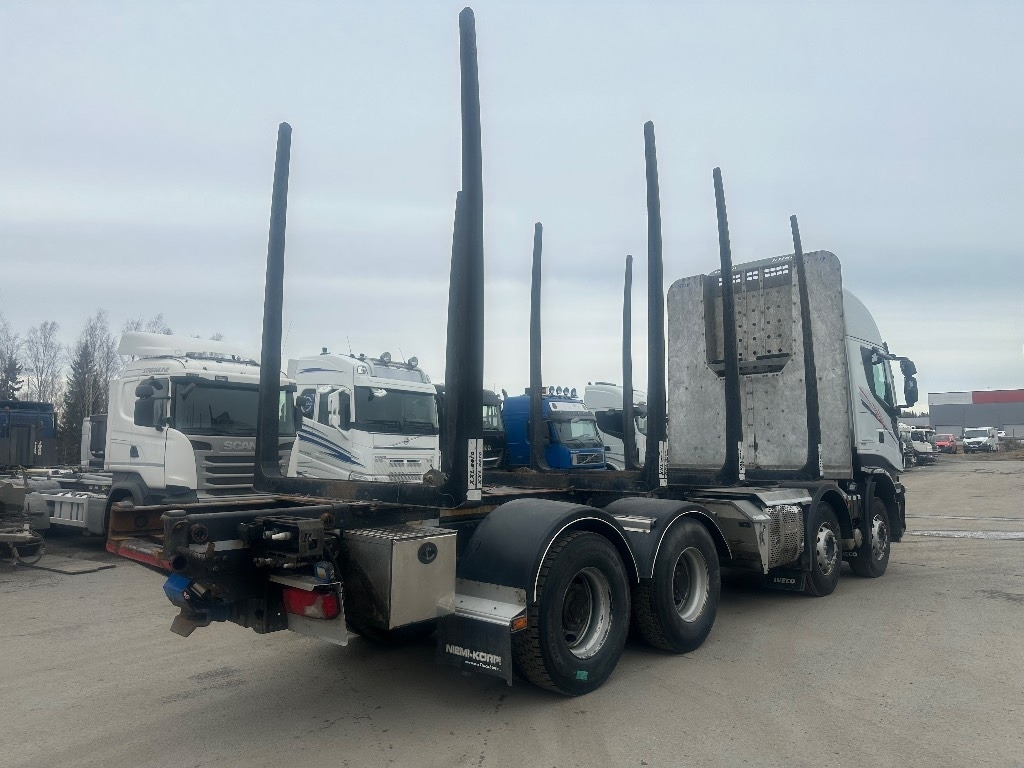 Iveco X-WAY AS340x57 8x4 - Camion forestier: Foto 3 Iveco X-WAY AS340x57 8x4 - Camion forestier: Foto 3