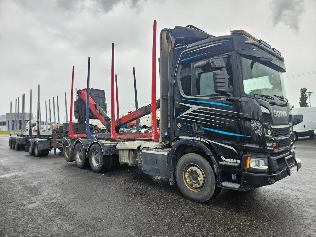 Scania R730 8x4 koko yhdistelmä - Camion forestier: Foto 3 Scania R730 8x4 koko yhdistelmä - Camion forestier: Foto 3