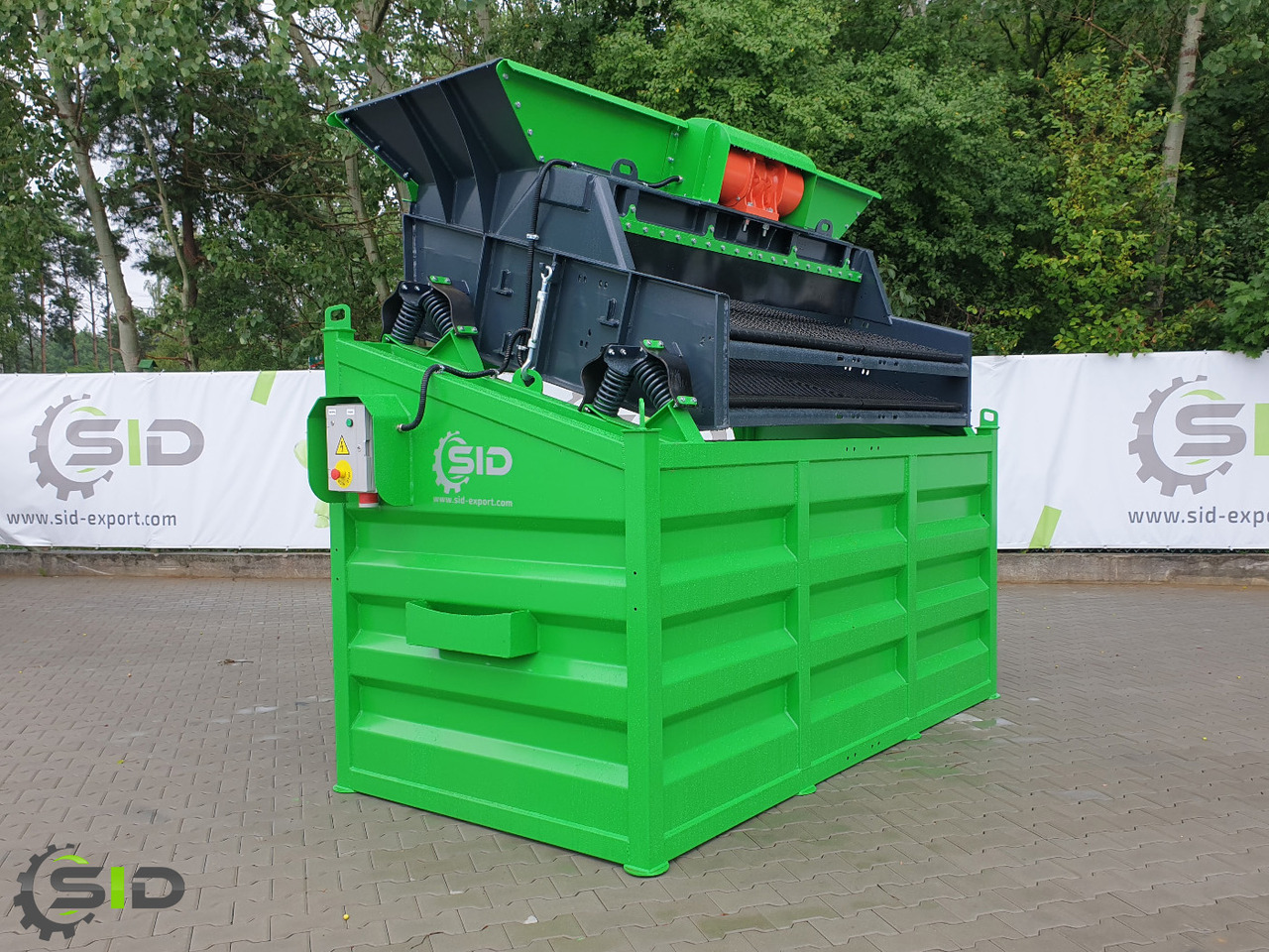 SID Siebanlage / Rüttelsieb / Vibrating Screen / Crible vibrant - Statia de sortare: Foto 2 SID Siebanlage / Rüttelsieb / Vibrating Screen / Crible vibrant - Statia de sortare: Foto 2