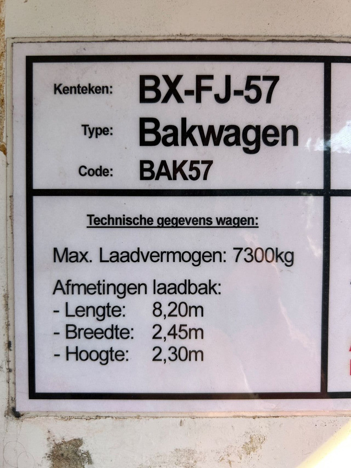 DAF LF 55 LF55-180 8.20mtr Box Turbo defect - Camion furgon: Foto 5 DAF LF 55 LF55-180 8.20mtr Box Turbo defect - Camion furgon: Foto 5