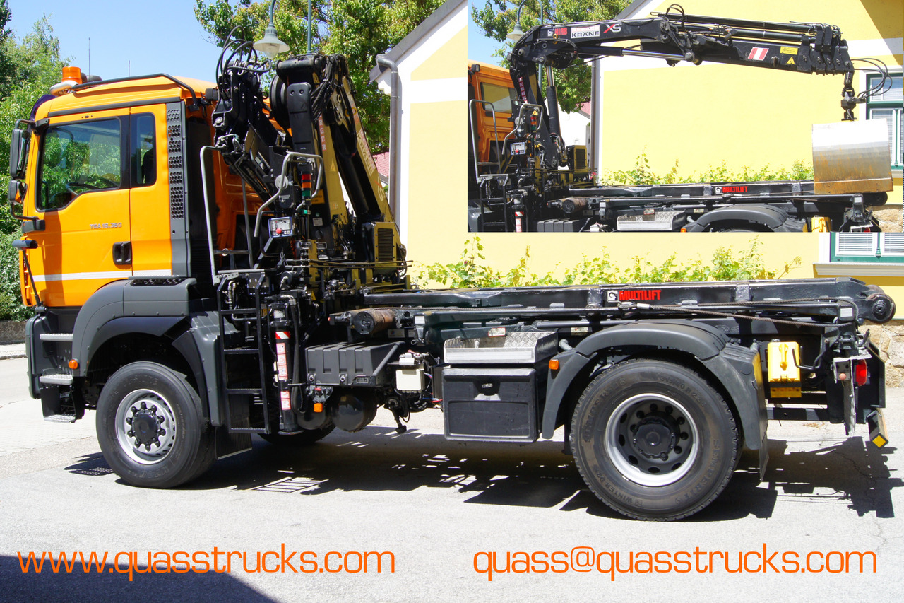 MAN TGA 18.360 BL 4x4/Euro4/TÜV/HIAB 111 korbfähig/MULTILIFT/Winterdienst - Camion basculantă, Camion cu macara: Foto 3 MAN TGA 18.360 BL 4x4/Euro4/TÜV/HIAB 111 korbfähig/MULTILIFT/Winterdienst - Camion basculantă, Camion cu macara: Foto 3