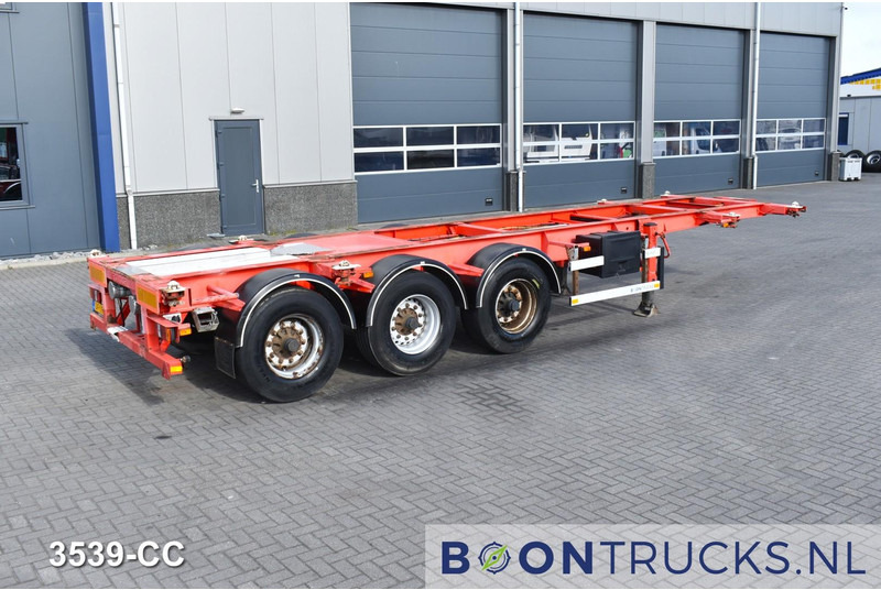Burg BPO 12-27 CCXGX-00 TANK CHASSIS | 20-30ft * 3800 Kg * NL TRAILER - Semiremorcă transport containere/ Swap body: Foto 1 Burg BPO 12-27 CCXGX-00 TANK CHASSIS | 20-30ft * 3800 Kg * NL TRAILER - Semiremorcă transport containere/ Swap body: Foto 1