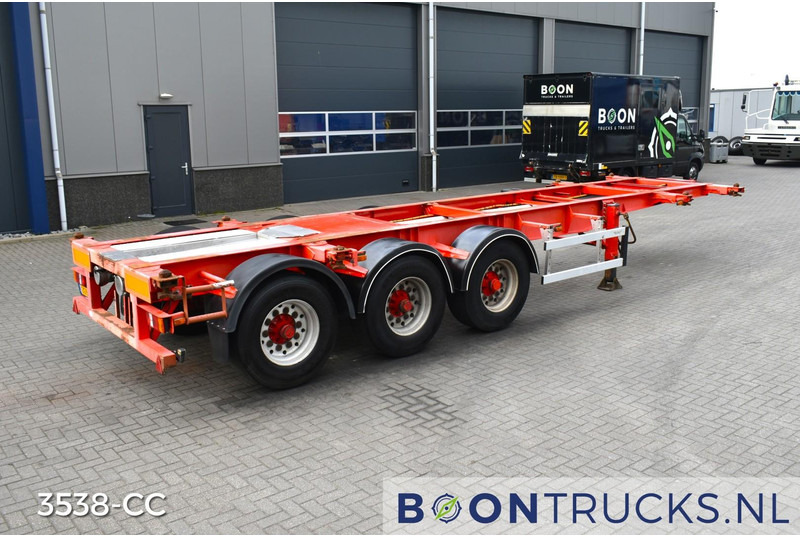 Burg BPO 12-27 CCXGX-00 TANK CHASSIS | 20-30ft * 3800 Kg * NL TRAILER - Semiremorcă transport containere/ Swap body: Foto 1 Burg BPO 12-27 CCXGX-00 TANK CHASSIS | 20-30ft * 3800 Kg * NL TRAILER - Semiremorcă transport containere/ Swap body: Foto 1