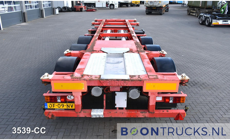 Burg BPO 12-27 CCXGX-00 TANK CHASSIS | 20-30ft * 3800 Kg * NL TRAILER - Semiremorcă transport containere/ Swap body: Foto 2 Burg BPO 12-27 CCXGX-00 TANK CHASSIS | 20-30ft * 3800 Kg * NL TRAILER - Semiremorcă transport containere/ Swap body: Foto 2
