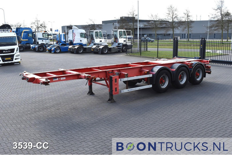 Burg BPO 12-27 CCXGX-00 TANK CHASSIS | 20-30ft * 3800 Kg * NL TRAILER - Semiremorcă transport containere/ Swap body: Foto 5 Burg BPO 12-27 CCXGX-00 TANK CHASSIS | 20-30ft * 3800 Kg * NL TRAILER - Semiremorcă transport containere/ Swap body: Foto 5