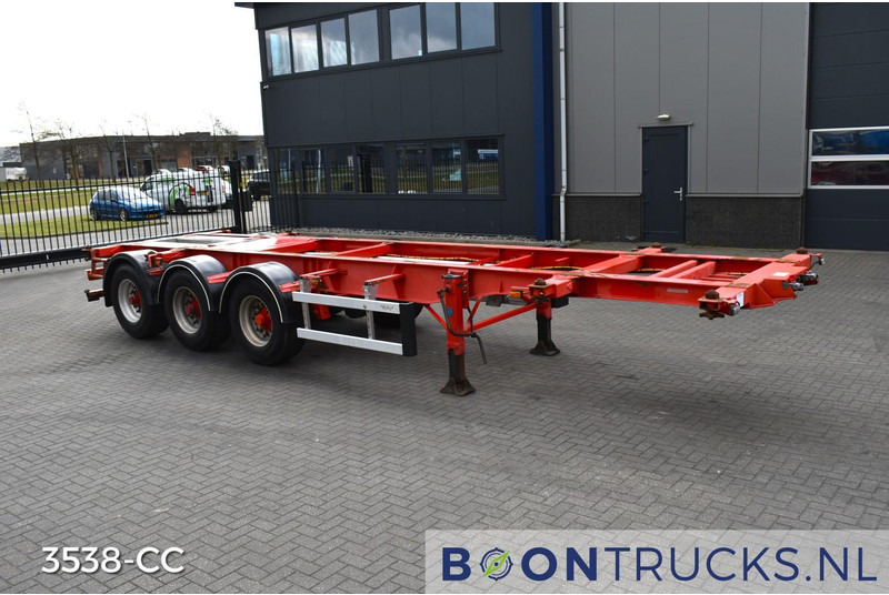Burg BPO 12-27 CCXGX-00 TANK CHASSIS | 20-30ft * 3800 Kg * NL TRAILER - Semiremorcă transport containere/ Swap body: Foto 4 Burg BPO 12-27 CCXGX-00 TANK CHASSIS | 20-30ft * 3800 Kg * NL TRAILER - Semiremorcă transport containere/ Swap body: Foto 4