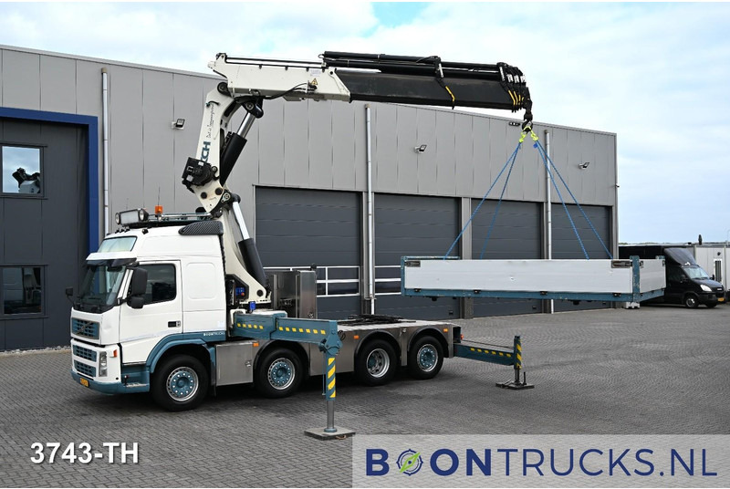 Volvo FM 480 8x2 R + HMF THOR 8520 K5 | 85 T/M CRANE * WINCH * MANUAL * NL TRUCK * TOP! - Cap tractor: Foto 2 Volvo FM 480 8x2 R + HMF THOR 8520 K5 | 85 T/M CRANE * WINCH * MANUAL * NL TRUCK * TOP! - Cap tractor: Foto 2