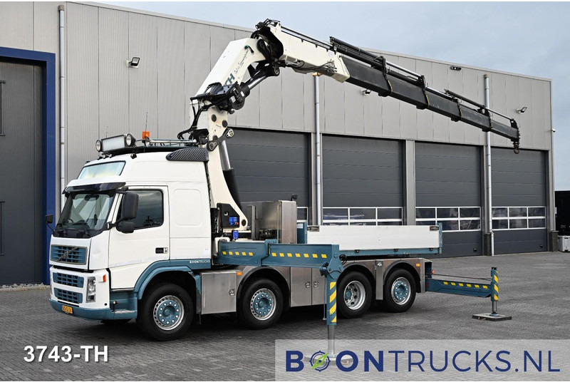 Volvo FM 480 8x2 R + HMF THOR 8520 K5 | 85 T/M CRANE * WINCH * MANUAL * NL TRUCK * TOP! - Cap tractor: Foto 1 Volvo FM 480 8x2 R + HMF THOR 8520 K5 | 85 T/M CRANE * WINCH * MANUAL * NL TRUCK * TOP! - Cap tractor: Foto 1