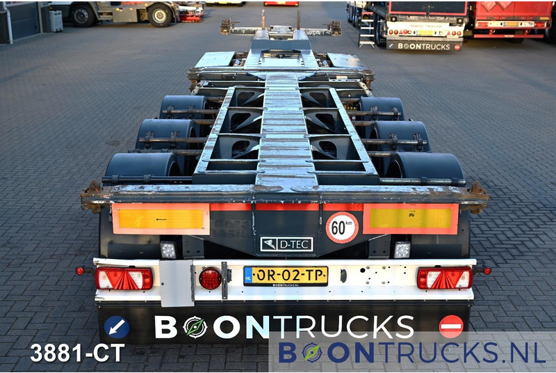 D-Tec COMBITRAILER S-LINE CT-521-S | 2x20-40-45ft HC * 3x STEERING * 4x LIFT AXLE * NL TRAILER * APK 04-2026 - Semiremorcă transport containere/ Swap body: Foto 5 D-Tec COMBITRAILER S-LINE CT-521-S | 2x20-40-45ft HC * 3x STEERING * 4x LIFT AXLE * NL TRAILER * APK 04-2026 - Semiremorcă transport containere/ Swap body: Foto 5