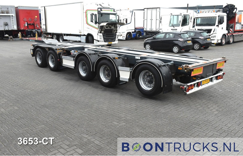 D-Tec CT-60-05D COMBITRAILER | 2x20-30-40-45ft HC * 3x STEERING * 3x LIFT AXLE * NL TRAILER - Semiremorcă transport containere/ Swap body: Foto 3 D-Tec CT-60-05D COMBITRAILER | 2x20-30-40-45ft HC * 3x STEERING * 3x LIFT AXLE * NL TRAILER - Semiremorcă transport containere/ Swap body: Foto 3