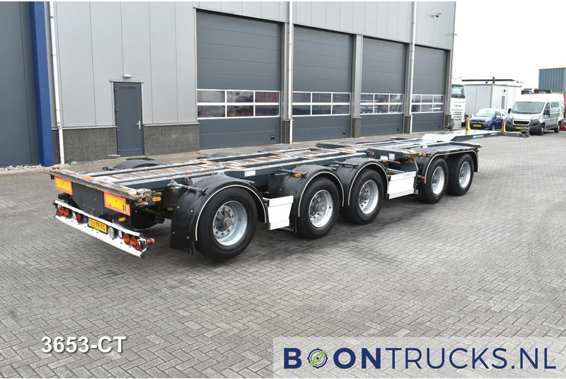 D-Tec CT-60-05D COMBITRAILER | 2x20-30-40-45ft HC * 3x STEERING * 3x LIFT AXLE * NL TRAILER - Semiremorcă transport containere/ Swap body: Foto 1 D-Tec CT-60-05D COMBITRAILER | 2x20-30-40-45ft HC * 3x STEERING * 3x LIFT AXLE * NL TRAILER - Semiremorcă transport containere/ Swap body: Foto 1