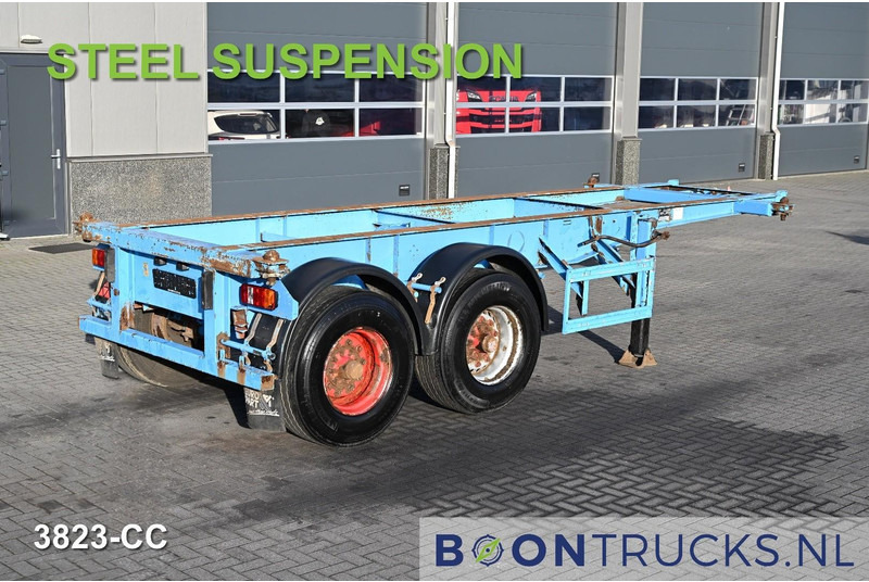 KOHLER CS 20/2 CHASSIS | 20ft * STEEL SUSPENSION * BPW / DRUM * 9x AVAILABLE - Semiremorcă transport containere/ Swap body: Foto 1 KOHLER CS 20/2 CHASSIS | 20ft * STEEL SUSPENSION * BPW / DRUM * 9x AVAILABLE - Semiremorcă transport containere/ Swap body: Foto 1