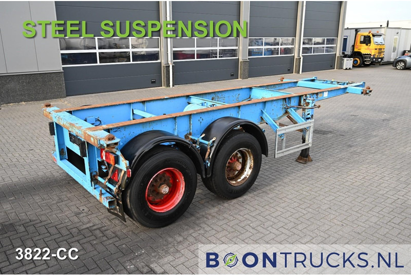 KOHLER CS 20/2 CHASSIS | 20ft * STEEL SUSPENSION * BPW / DRUM * 9x AVAILABLE - Semiremorcă transport containere/ Swap body: Foto 1 KOHLER CS 20/2 CHASSIS | 20ft * STEEL SUSPENSION * BPW / DRUM * 9x AVAILABLE - Semiremorcă transport containere/ Swap body: Foto 1