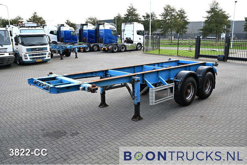 KOHLER CS 20/2 CHASSIS | 20ft * STEEL SUSPENSION * BPW / DRUM * 9x AVAILABLE - Semiremorcă transport containere/ Swap body: Foto 4 KOHLER CS 20/2 CHASSIS | 20ft * STEEL SUSPENSION * BPW / DRUM * 9x AVAILABLE - Semiremorcă transport containere/ Swap body: Foto 4