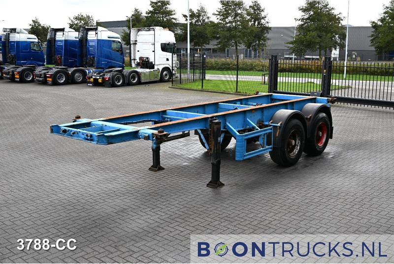 KOHLER CS 20/2 CHASSIS | 20ft * STEEL SUSPENSION * BPW - Semiremorcă transport containere/ Swap body: Foto 4 KOHLER CS 20/2 CHASSIS | 20ft * STEEL SUSPENSION * BPW - Semiremorcă transport containere/ Swap body: Foto 4