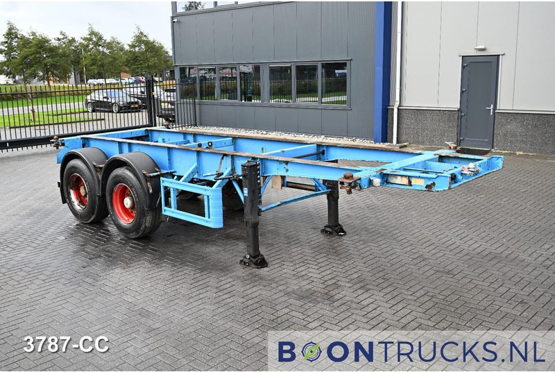 KOHLER CS 20/2 CHASSIS | 20ft * STEEL SUSPENSION * SAF / DRUM * 9x AVAILABLE - Semiremorcă transport containere/ Swap body: Foto 3 KOHLER CS 20/2 CHASSIS | 20ft * STEEL SUSPENSION * SAF / DRUM * 9x AVAILABLE - Semiremorcă transport containere/ Swap body: Foto 3