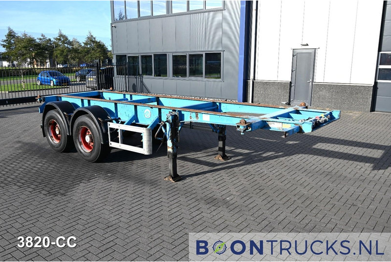 KOHLER CS 20/2 CHASSIS | 20ft * STEEL SUSPENSION * SAF DRUM - Semiremorcă transport containere/ Swap body: Foto 3 KOHLER CS 20/2 CHASSIS | 20ft * STEEL SUSPENSION * SAF DRUM - Semiremorcă transport containere/ Swap body: Foto 3