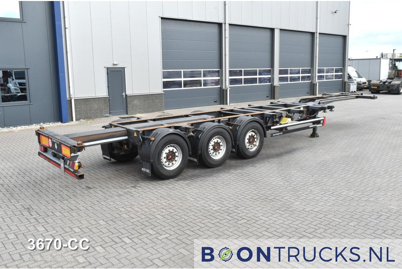 Kögel PORT 40 SIMPLEX 20 | 2x20-30-40ft HC * LIFT AXLE * SAF / DISC * EXTENDABLE REAR * MOT 02-2026 - Semiremorcă transport containere/ Swap body: Foto 2 Kögel PORT 40 SIMPLEX 20 | 2x20-30-40ft HC * LIFT AXLE * SAF / DISC * EXTENDABLE REAR * MOT 02-2026 - Semiremorcă transport containere/ Swap body: Foto 2