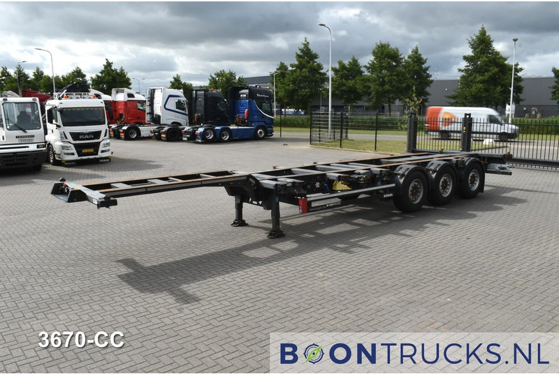 Kögel PORT 40 SIMPLEX 20 | 2x20-30-40ft HC * LIFT AXLE * SAF / DISC * EXTENDABLE REAR * MOT 02-2026 - Semiremorcă transport containere/ Swap body: Foto 5 Kögel PORT 40 SIMPLEX 20 | 2x20-30-40ft HC * LIFT AXLE * SAF / DISC * EXTENDABLE REAR * MOT 02-2026 - Semiremorcă transport containere/ Swap body: Foto 5