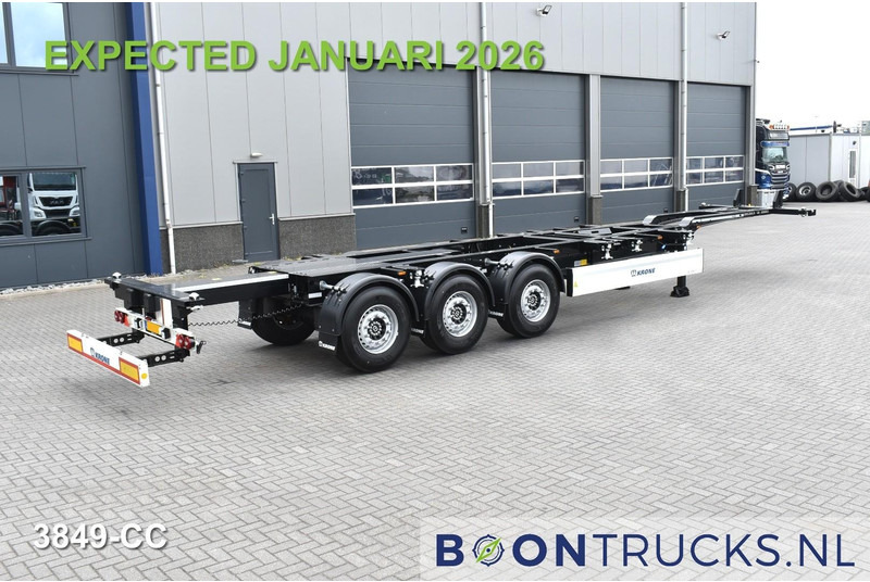 Krone SD BOX LINER NEW / UNREGISTERED | 2x20-40-45ft * LIFT AXLE * DISC BRAKES - Semiremorcă transport containere/ Swap body: Foto 2 Krone SD BOX LINER NEW / UNREGISTERED | 2x20-40-45ft * LIFT AXLE * DISC BRAKES - Semiremorcă transport containere/ Swap body: Foto 2
