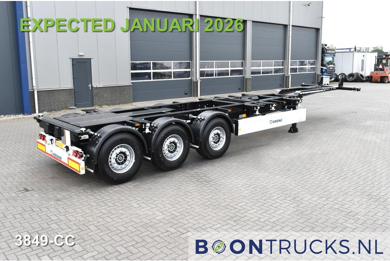 Krone SD BOX LINER NEW / UNREGISTERED | 2x20-40-45ft * LIFT AXLE * DISC BRAKES - Semiremorcă transport containere/ Swap body: Foto 1 Krone SD BOX LINER NEW / UNREGISTERED | 2x20-40-45ft * LIFT AXLE * DISC BRAKES - Semiremorcă transport containere/ Swap body: Foto 1