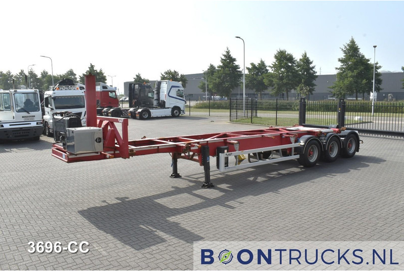 LAG O-3-CC | 30ft TIPPING CHASSIS * 24v SELF SUPPORT * BPW/DISC - Semiremorcă transport containere/ Swap body: Foto 4 LAG O-3-CC | 30ft TIPPING CHASSIS * 24v SELF SUPPORT * BPW/DISC - Semiremorcă transport containere/ Swap body: Foto 4