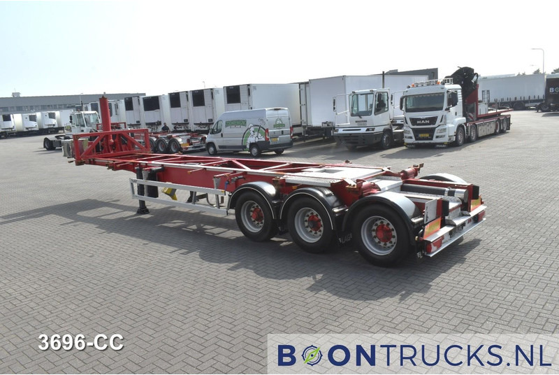 LAG O-3-CC | 30ft TIPPING CHASSIS * 24v SELF SUPPORT * BPW/DISC - Semiremorcă transport containere/ Swap body: Foto 3 LAG O-3-CC | 30ft TIPPING CHASSIS * 24v SELF SUPPORT * BPW/DISC - Semiremorcă transport containere/ Swap body: Foto 3