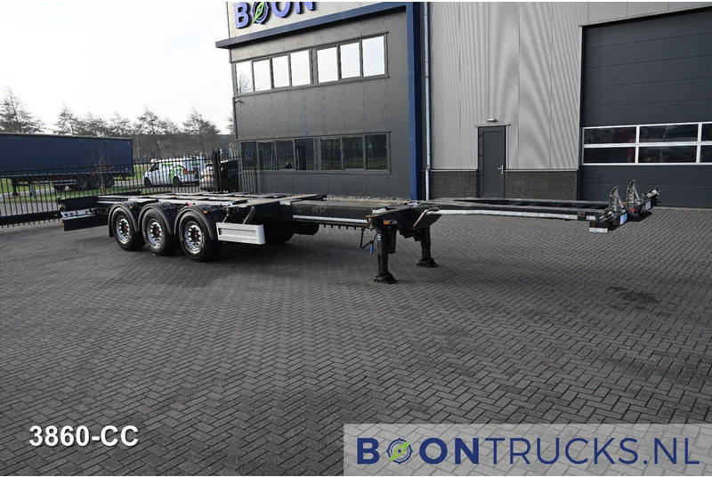 Pacton ET3 | 2x20-30-40-45ft HC * 2x EXTENDABLE * LIFT AXLE * NL TRAILER * APK 06-2026 - Semiremorcă transport containere/ Swap body: Foto 4 Pacton ET3 | 2x20-30-40-45ft HC * 2x EXTENDABLE * LIFT AXLE * NL TRAILER * APK 06-2026 - Semiremorcă transport containere/ Swap body: Foto 4