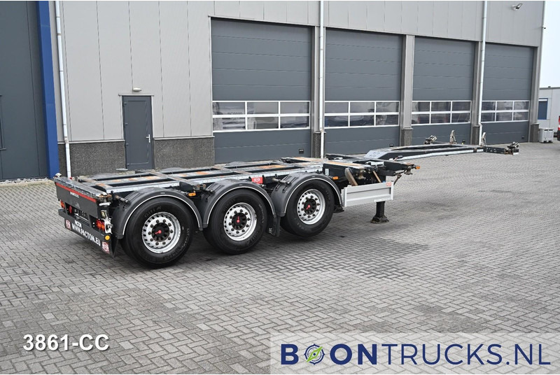 Pacton ET3 | 2x20-30-40-45ft HC * LIFTAS * 2x UITSCHUIFBAAR * SAF/SCHIJF * APK 06-2026 - Semiremorcă transport containere/ Swap body: Foto 1 Pacton ET3 | 2x20-30-40-45ft HC * LIFTAS * 2x UITSCHUIFBAAR * SAF/SCHIJF * APK 06-2026 - Semiremorcă transport containere/ Swap body: Foto 1