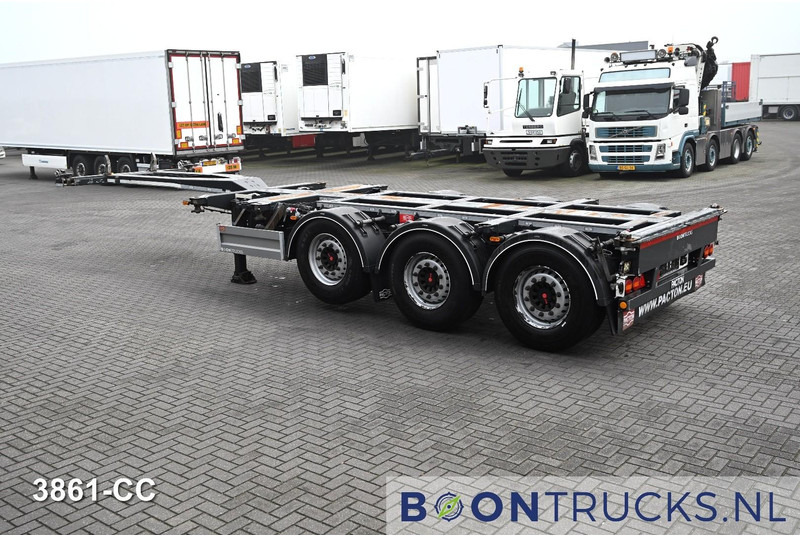 Pacton ET3 | 2x20-30-40-45ft HC * LIFTAS * 2x UITSCHUIFBAAR * SAF/SCHIJF * APK 06-2026 - Semiremorcă transport containere/ Swap body: Foto 2 Pacton ET3 | 2x20-30-40-45ft HC * LIFTAS * 2x UITSCHUIFBAAR * SAF/SCHIJF * APK 06-2026 - Semiremorcă transport containere/ Swap body: Foto 2
