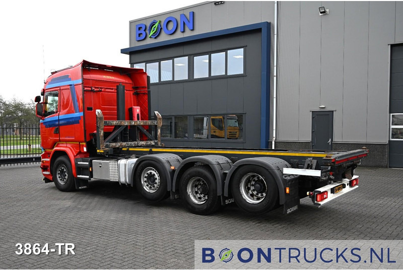 Scania R450 8x2 | EURO6 * CONTAINER TRANSPORT * 20ft TIPPING * NL TRUCK * APK 02-2026 - Camion transport containere/ Swap body: Foto 4 Scania R450 8x2 | EURO6 * CONTAINER TRANSPORT * 20ft TIPPING * NL TRUCK * APK 02-2026 - Camion transport containere/ Swap body: Foto 4
