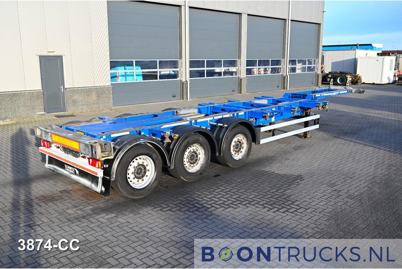 Schmitz Cargobull SCB*S3D | 2x20-30-40-45ft HC * LIFT AXLE * DISC BRAKE * EXTENDABLE REAR - Semiremorcă transport containere/ Swap body: Foto 1 Schmitz Cargobull SCB*S3D | 2x20-30-40-45ft HC * LIFT AXLE * DISC BRAKE * EXTENDABLE REAR - Semiremorcă transport containere/ Swap body: Foto 1