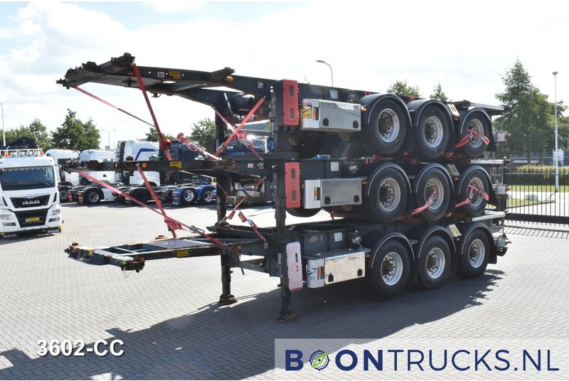 Van Hool 3B0071 STACK PRICE € 11500 | 20-30ft * ADR: FL, AT, OX * 3840 KG * LIFT AXLE - Semiremorcă transport containere/ Swap body: Foto 4 Van Hool 3B0071 STACK PRICE € 11500 | 20-30ft * ADR: FL, AT, OX * 3840 KG * LIFT AXLE - Semiremorcă transport containere/ Swap body: Foto 4