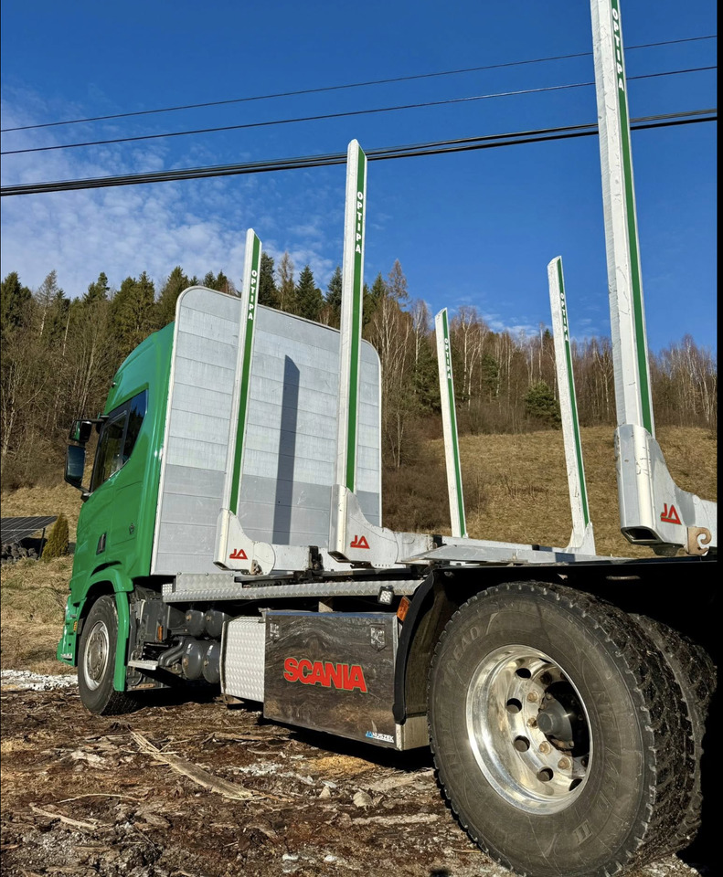SCANIA R580 - Camion forestier, Camion cu macara: Foto 5 SCANIA R580 - Camion forestier, Camion cu macara: Foto 5