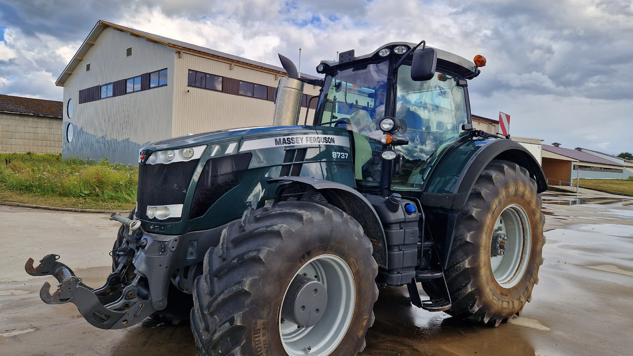 Massey Ferguson 8737 - Tractor agricol: Foto 1 Massey Ferguson 8737 - Tractor agricol: Foto 1