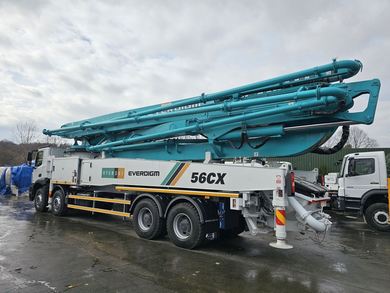 Mercedes-Benz Arocs 4143 P E6 - Autopompă de beton: Foto 5 Mercedes-Benz Arocs 4143 P E6 - Autopompă de beton: Foto 5