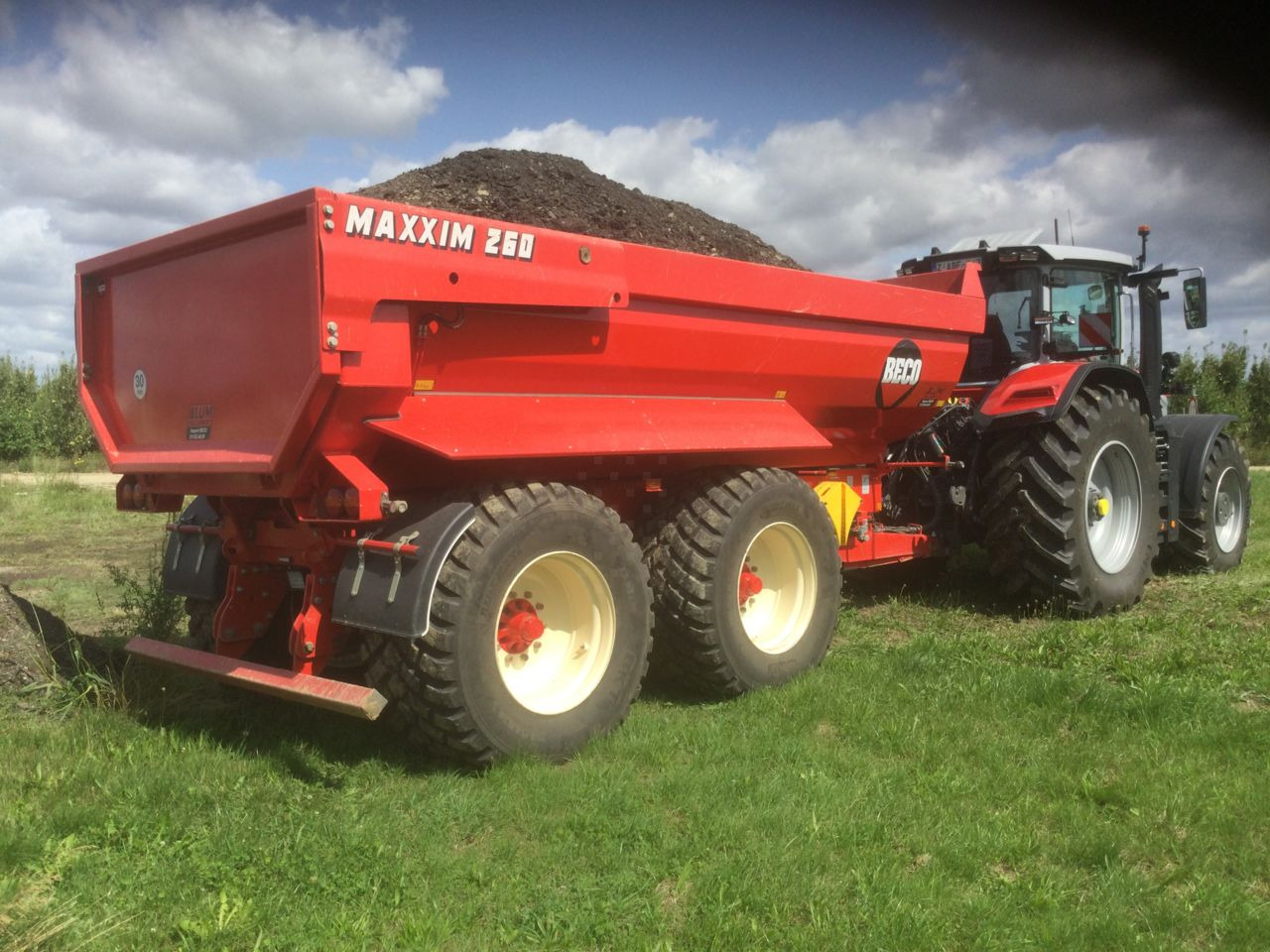 Beco Maxxim 260 - Remorcă basculantă: Foto 3 Beco Maxxim 260 - Remorcă basculantă: Foto 3