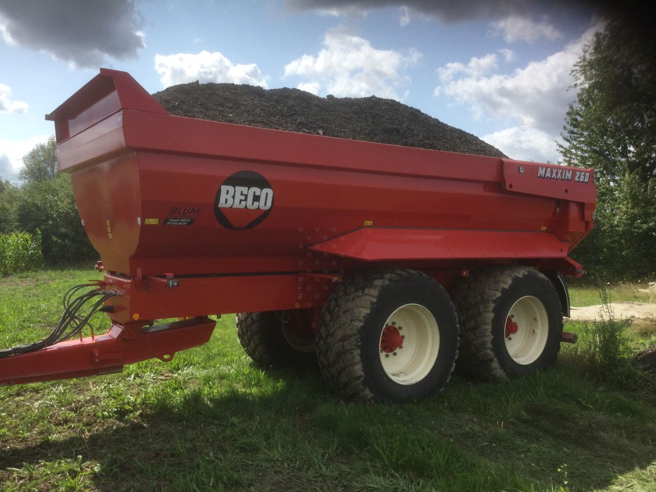 Beco Maxxim 260 - Remorcă basculantă: Foto 1 Beco Maxxim 260 - Remorcă basculantă: Foto 1