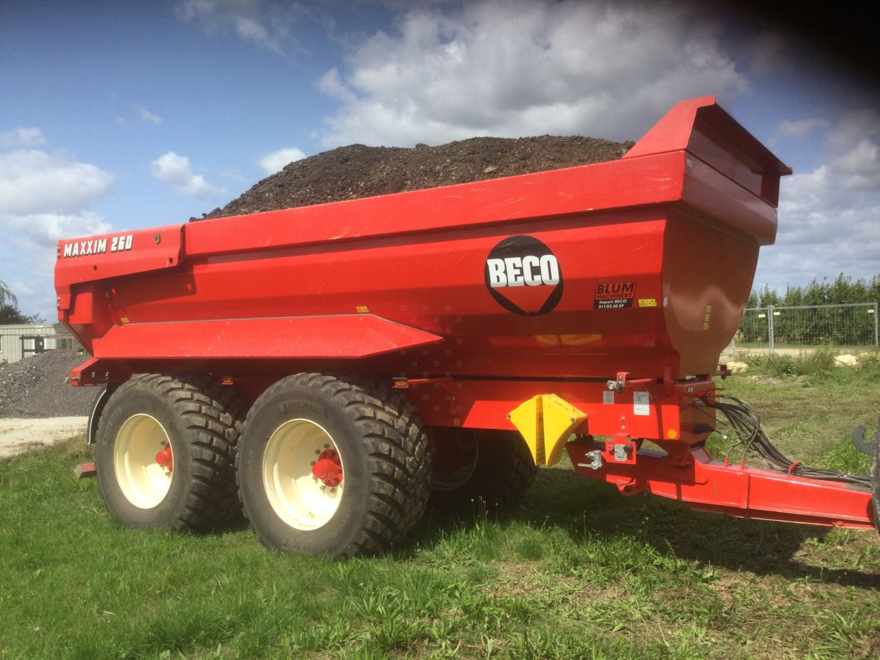Beco Maxxim 260 - Remorcă basculantă: Foto 2 Beco Maxxim 260 - Remorcă basculantă: Foto 2