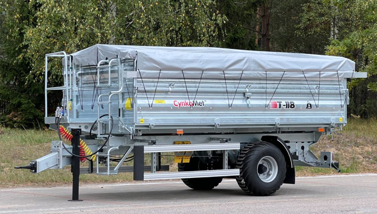 Cynkomet Przyczepa 6 T / ANHÄNGER / TRAILER - Remorcă autobasculantă agricolă: Foto 3 Cynkomet Przyczepa 6 T / ANHÄNGER / TRAILER - Remorcă autobasculantă agricolă: Foto 3