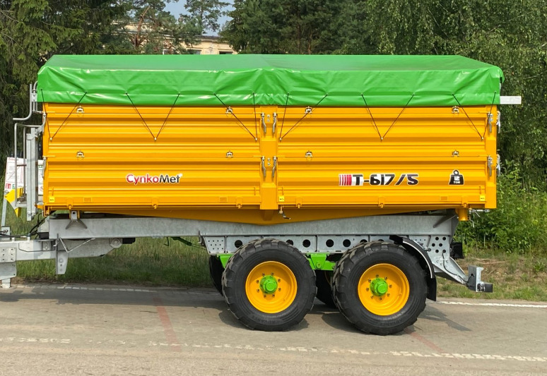 Cynkomet Przyczepa Tandem 15,5 t / Tandemanhänger / Tandem trailer / Тандемный прицеп - Remorcă autobasculantă agricolă: Foto 3 Cynkomet Przyczepa Tandem 15,5 t / Tandemanhänger / Tandem trailer / Тандемный прицеп - Remorcă autobasculantă agricolă: Foto 3