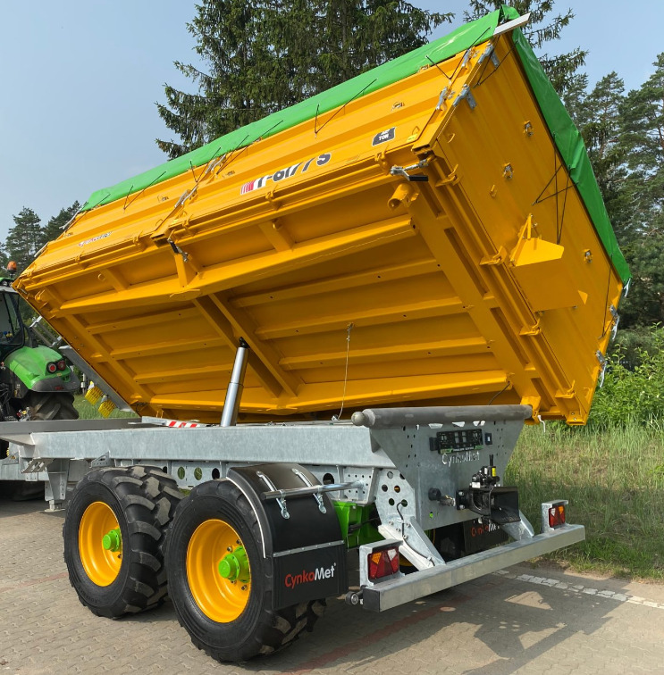 Cynkomet Przyczepa Tandem 15,5 t / Tandemanhänger / Tandem trailer / Тандемный прицеп - Remorcă autobasculantă agricolă: Foto 4 Cynkomet Przyczepa Tandem 15,5 t / Tandemanhänger / Tandem trailer / Тандемный прицеп - Remorcă autobasculantă agricolă: Foto 4