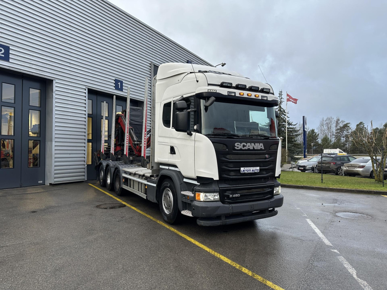 SCANIA R 450 LB8x4*4HNB - Camion şasiu: Foto 1 SCANIA R 450 LB8x4*4HNB - Camion şasiu: Foto 1