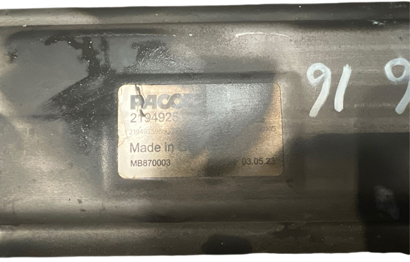 DAF XG 480 FT - Sistem de evacuare: Foto 2 DAF XG 480 FT - Sistem de evacuare: Foto 2