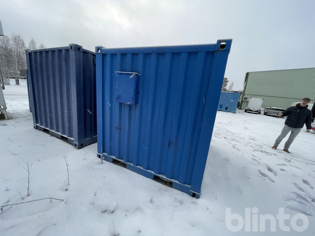 10 fot med dörr som har låskista - Container maritim: Foto 5 10 fot med dörr som har låskista - Container maritim: Foto 5