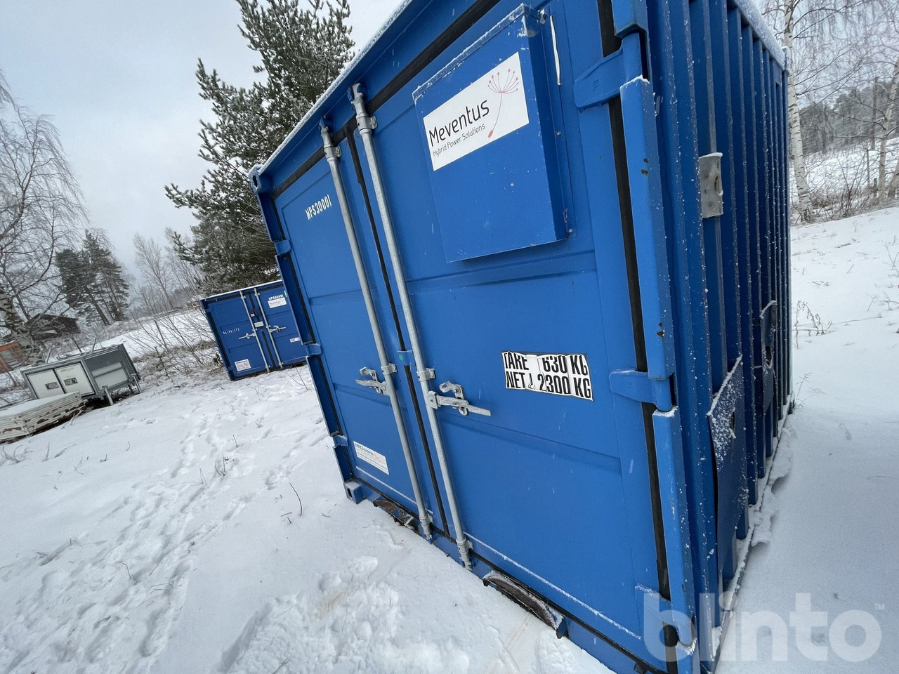 10 fot med dörr som har låskista - Container maritim: Foto 2 10 fot med dörr som har låskista - Container maritim: Foto 2