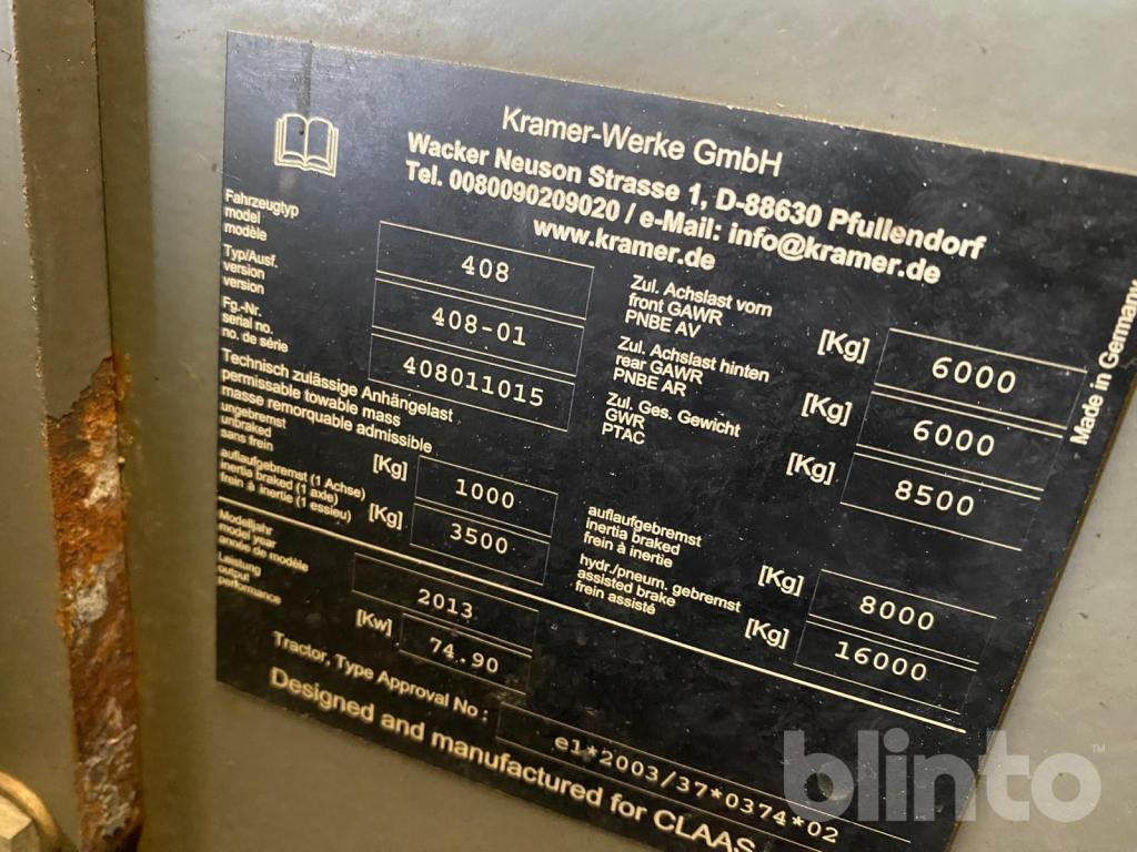 CLAAS Scorpion 6030 CP (2013) - Stivuitor telescopic: Foto 5 CLAAS Scorpion 6030 CP (2013) - Stivuitor telescopic: Foto 5